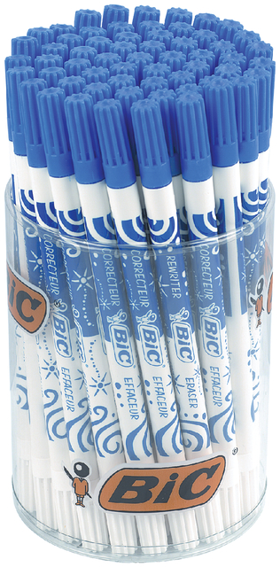Inktwisser Bic blauw