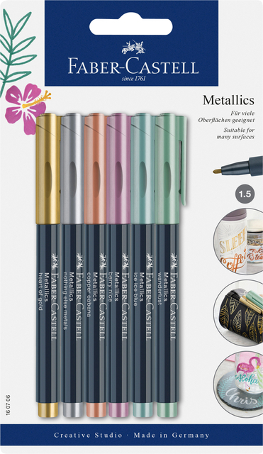 Viltstift Faber Castell Metallic Assorti