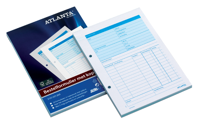 Bestelformulieren A5, A5415-012; blok a 50x2-vel